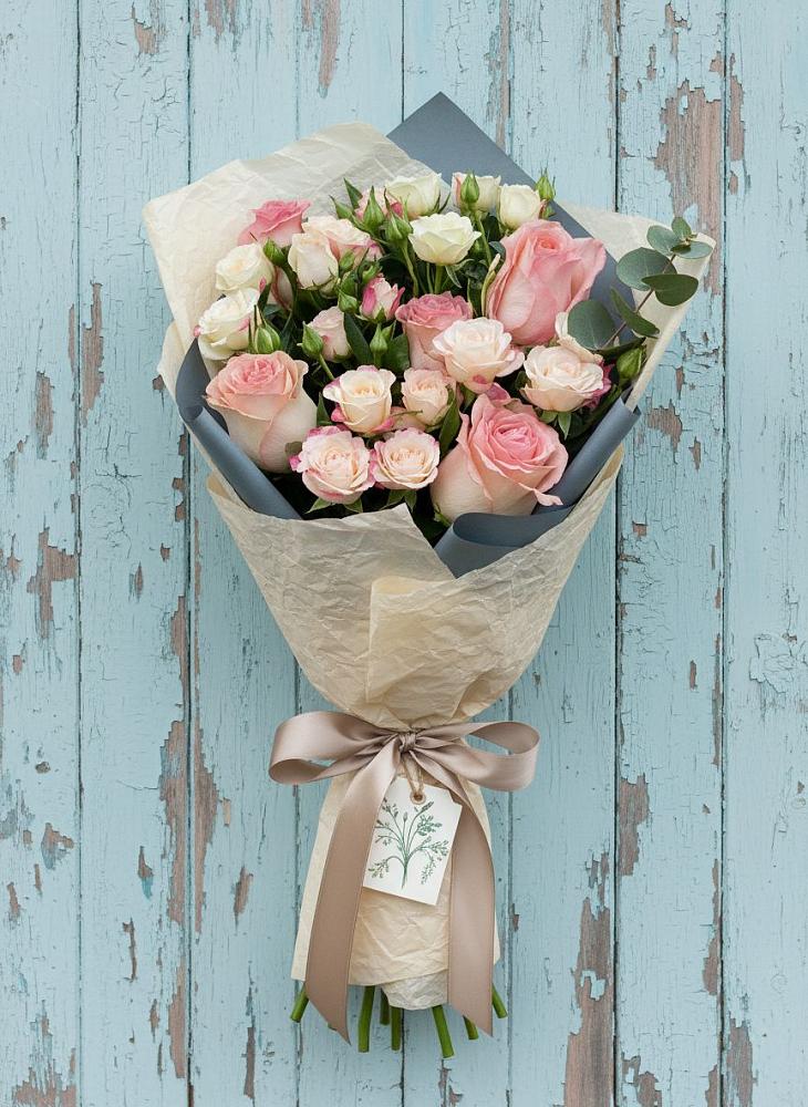 Букет цветов из: Розы в Рождествено