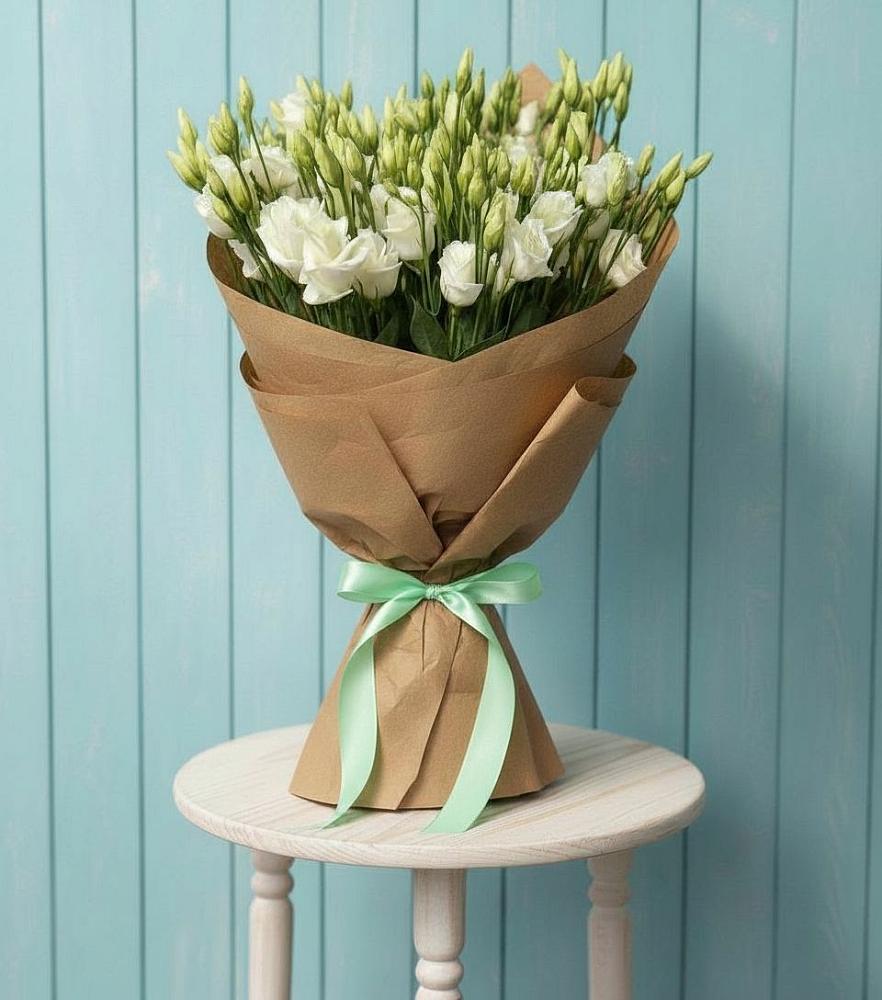 Букет цветов из: Лизиантусы в Рождествено