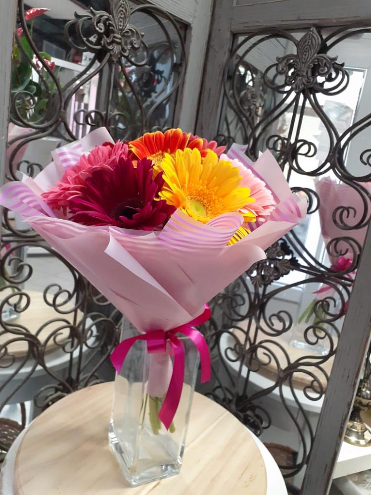 Букет цветов из: Герберы в Рождествено