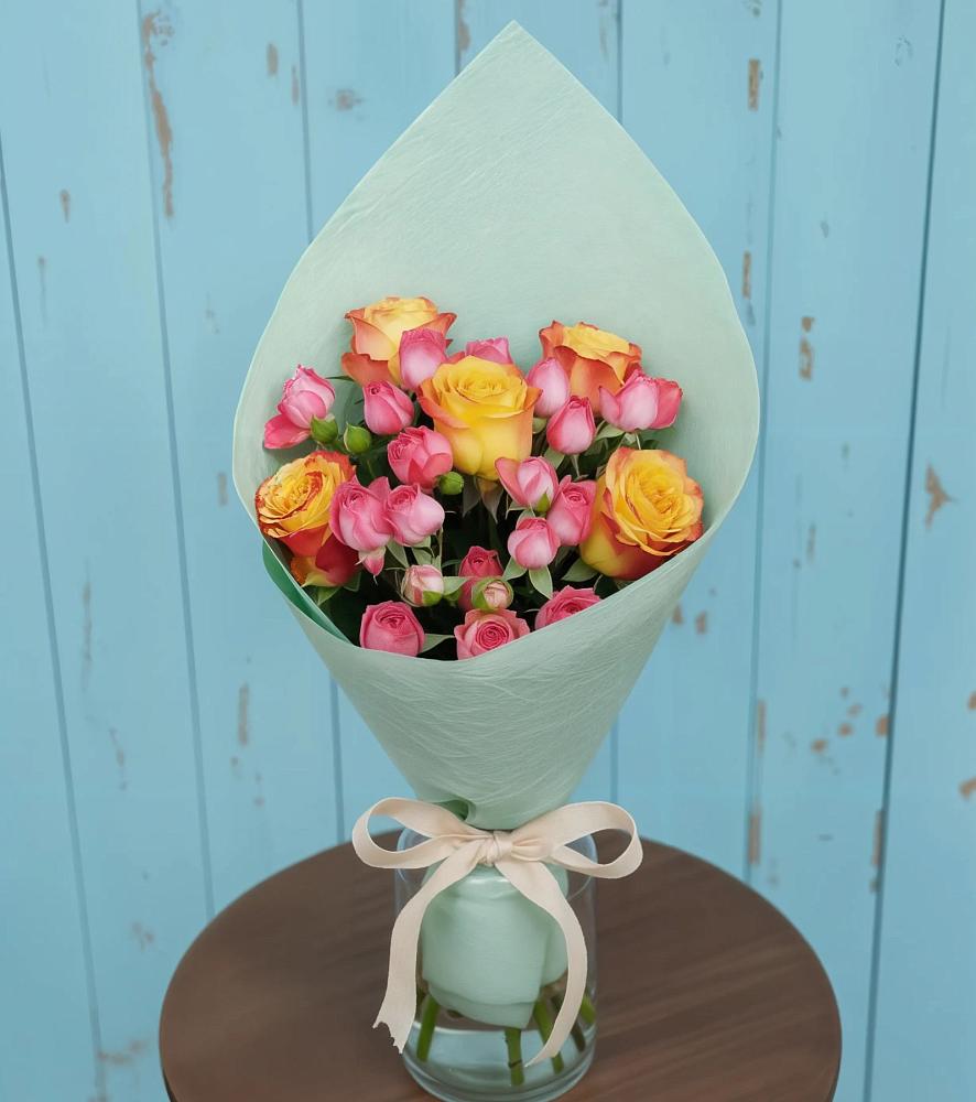 Букет цветов из: Розы в Рождествено