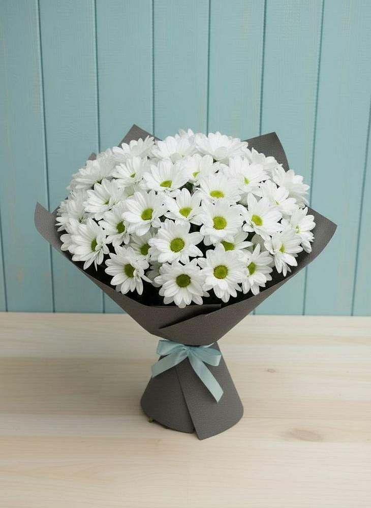 Букет цветов из: Хризантемы в Рождествено