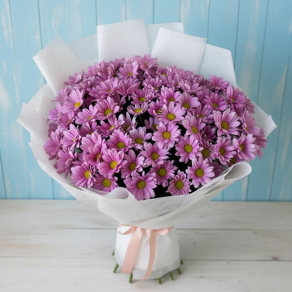 Букет цветов из: Хризантемы в Рождествено