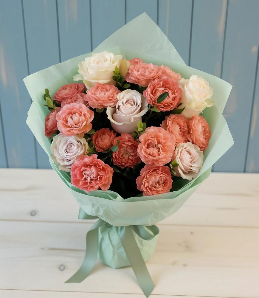 Букет цветов из: Розы в Рождествено