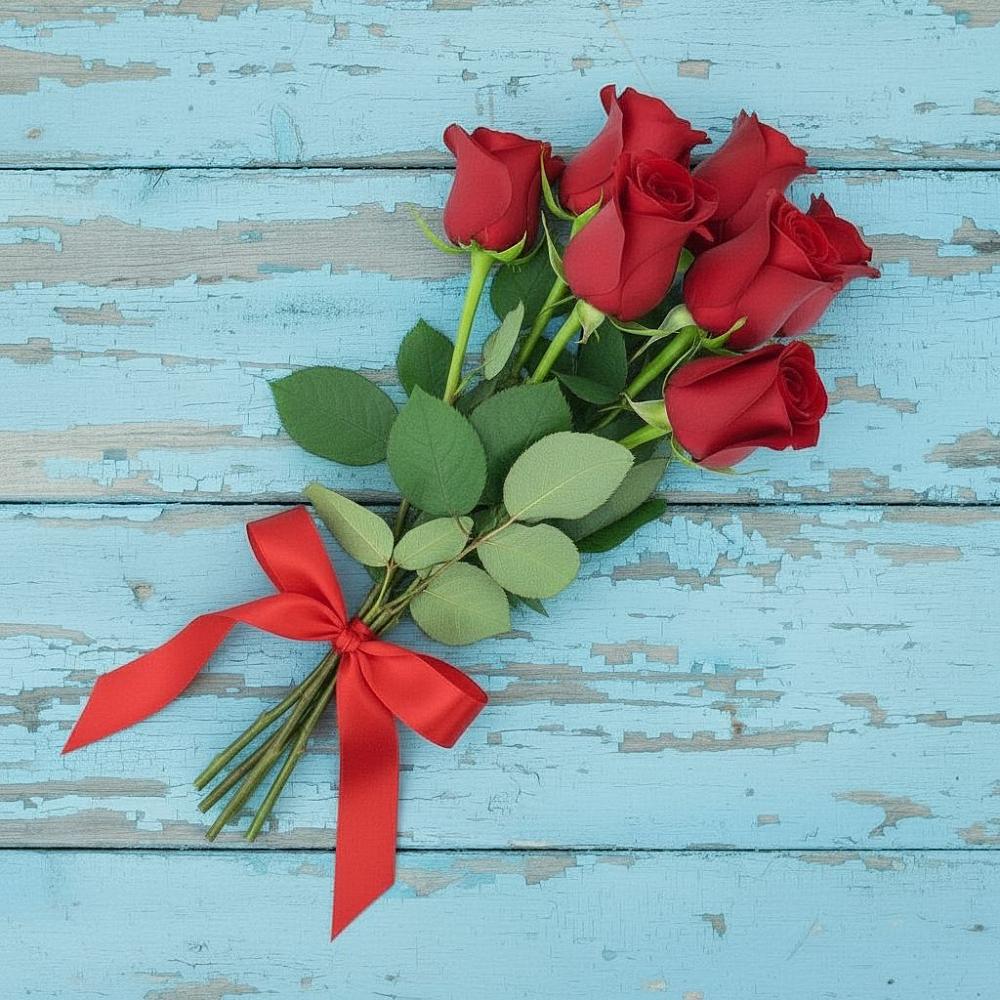 Букет Красные розы в Рождествено