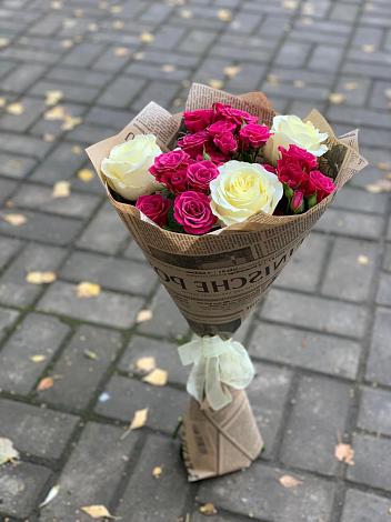 Букет цветов из: Розы в Рождествено