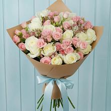 Букет цветов из:  Розы #REPLACE_PRED# Рождествено