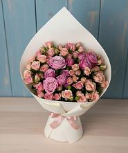 Букет цветов из:  Розы #REPLACE_PRED# Рождествено